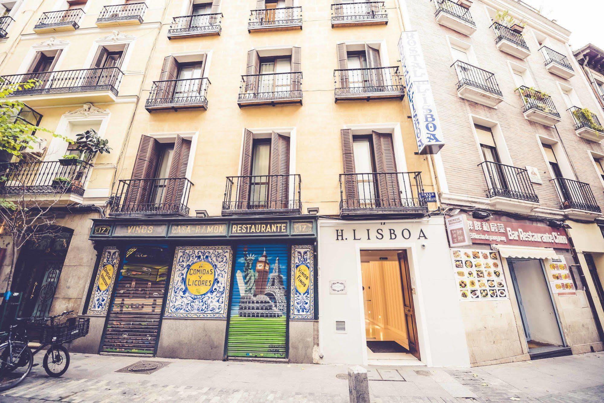 Hostal Lisboa Madrid Kültér fotó